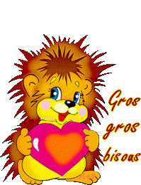 bisous herisson